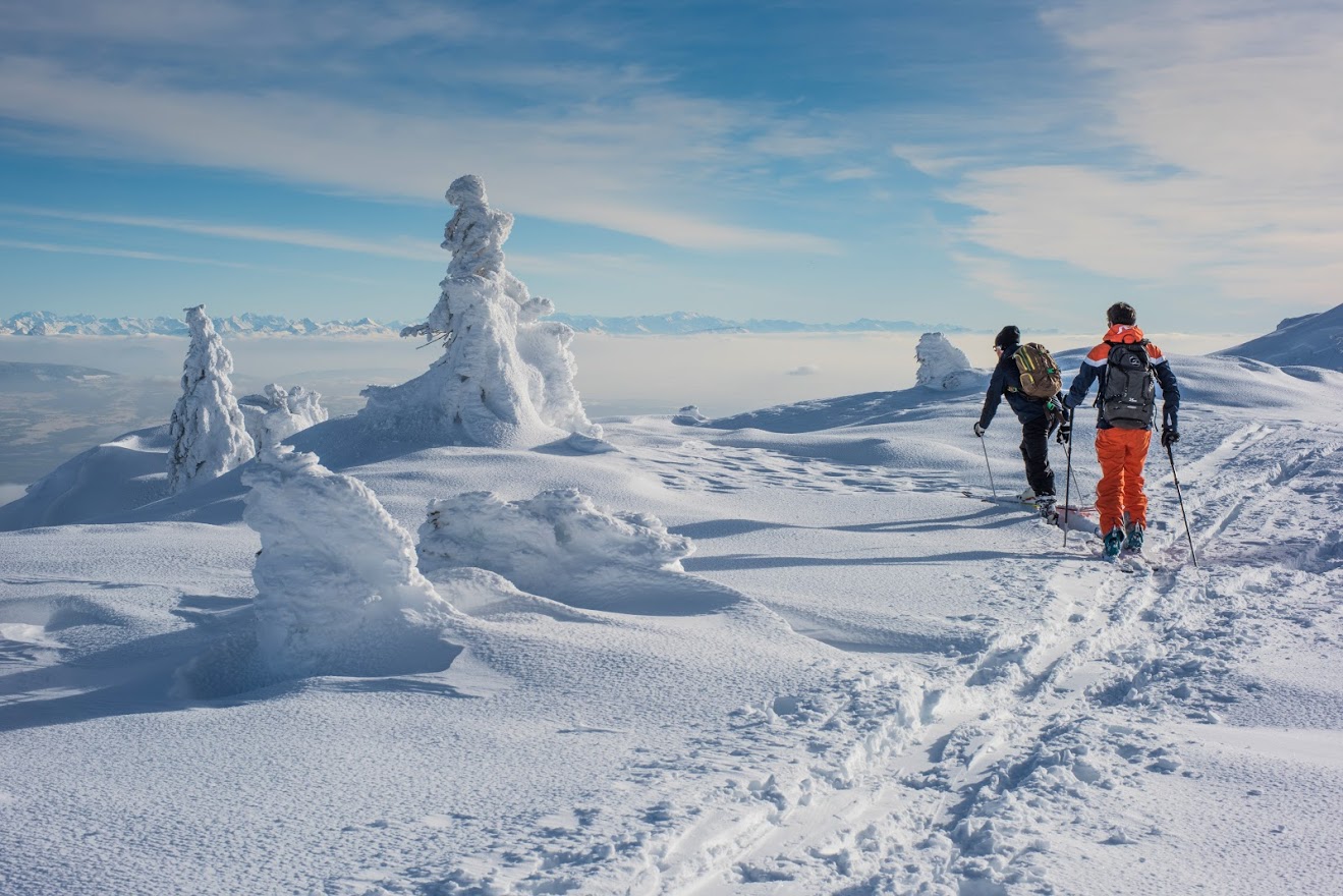 RAQUETTES ET PIETONS